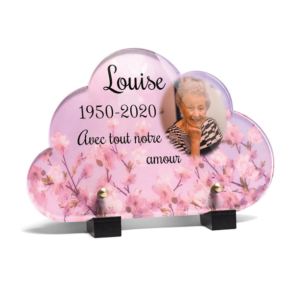 Plaque funéraire fleurs-de-cerisier-forme-nuage 12 plapuedacaes.com
