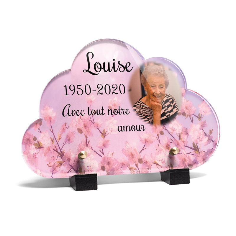 Plaque funéraire fleurs-de-cerisier-forme-nuage 12 plapuedacaes.com
