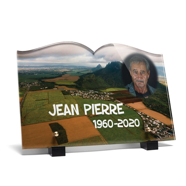 Plaque funéraire champs-vus-du-ciel-forme-livre 19 plapuedacaes.com
