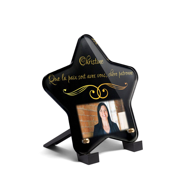 Plaque funéraire demi-cadre-forme-etoile 13 plapuedacaes.com