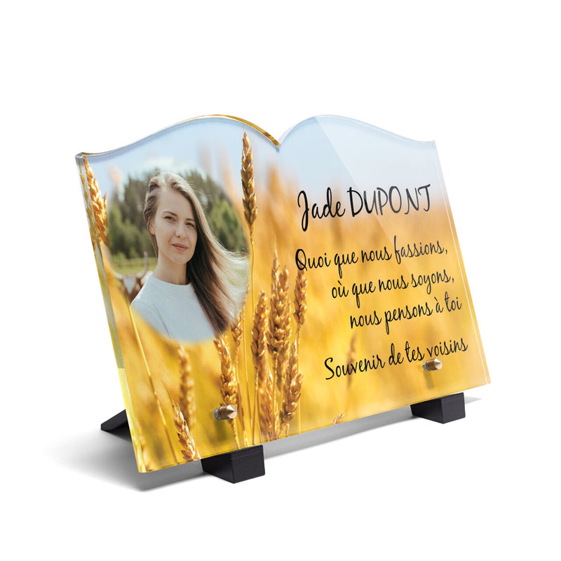 Plaque funéraire epis-de-ble-forme-livre 11 plapuedacaes.com