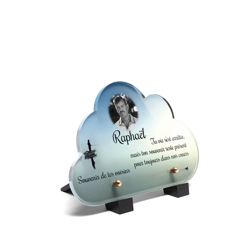 Plaque funéraire peche-en-bateau-forme-nuage 30 plapuedacaes.com