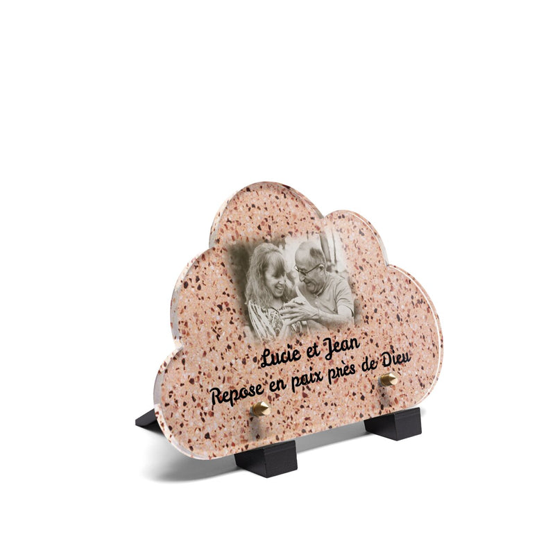 Plaque funéraire livre-granit-rose-forme-nuage 4 plapuedacaes.com