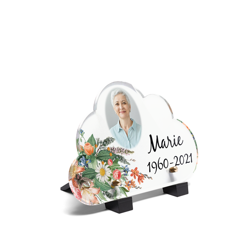 Plaque funéraire bouquet-garni-forme-nuage 13 plapuedacaes.com