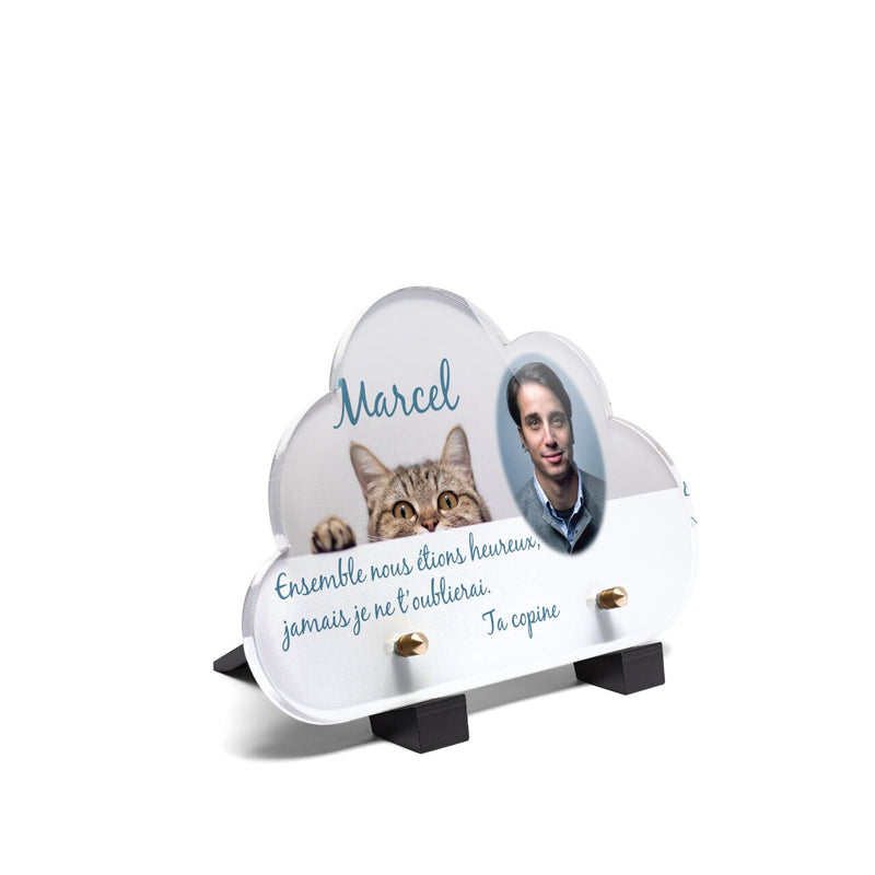 Plaque funéraire chat-qui-se-cache-forme-nuage 14 plapuedacaes.com