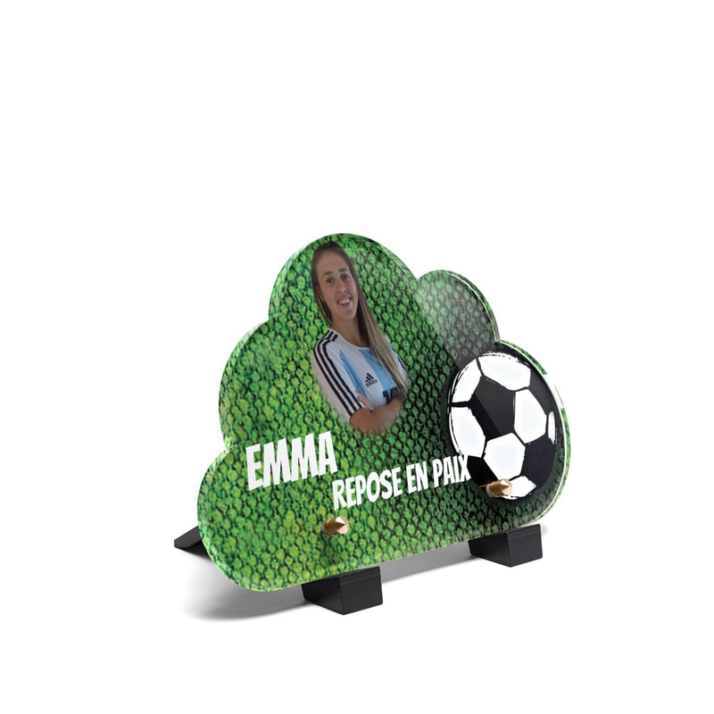 Plaque funéraire ballon-de-football-forme-nuage 17 plapuedacaes.com