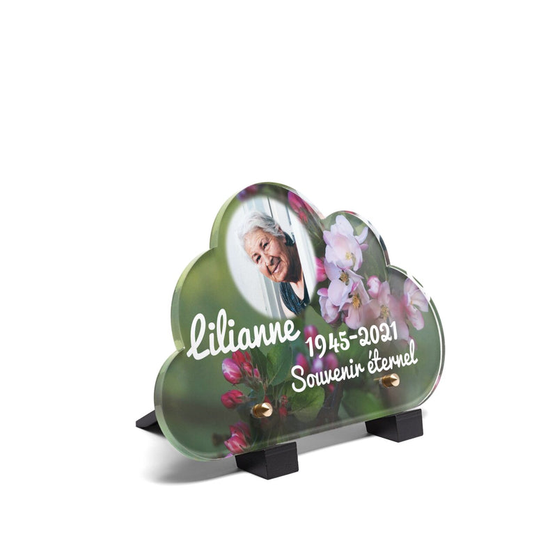 Plaque funéraire arbre-fleuri-forme-nuage 24 plapuedacaes.com