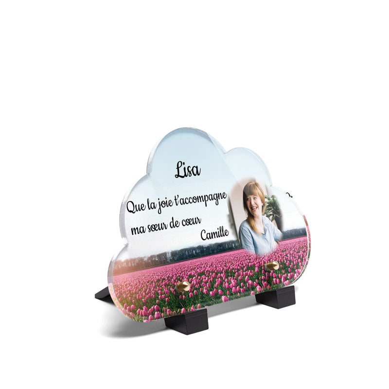 Plaque funéraire champ-de-tulipes-forme-nuage 26 plapuedacaes.com