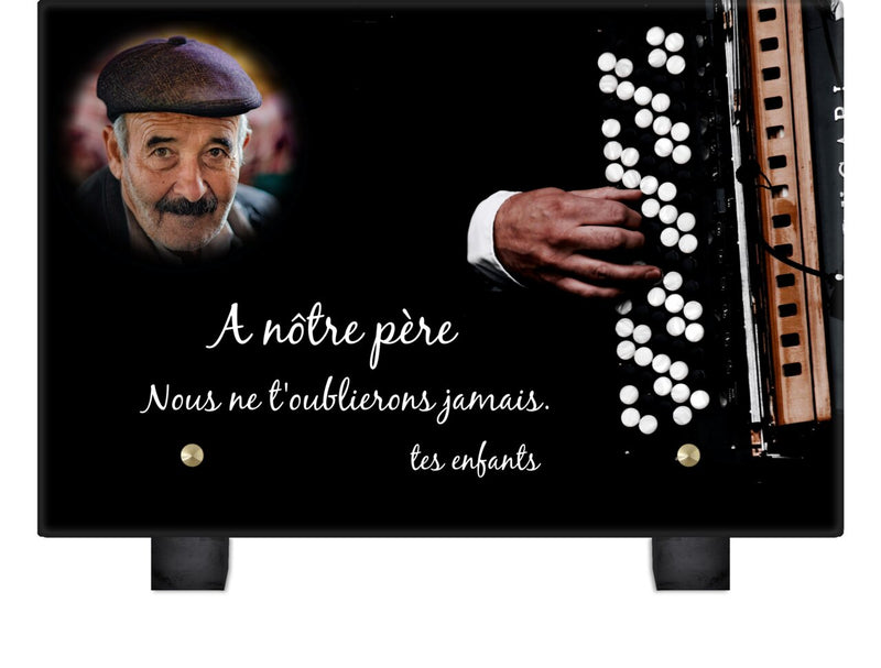 Plaque funéraire accordeon 12 plapuedacaes.com
