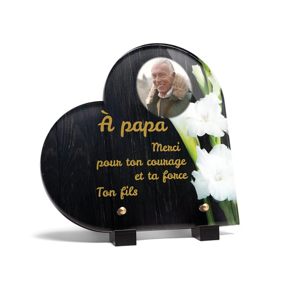 Plaque funéraire arum-blanc-forme-coeur 14 plapuedacaes.com

