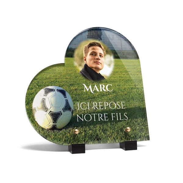 Plaque funéraire ballon-de-football-forme-coeur 2 plapuedacaes.com
