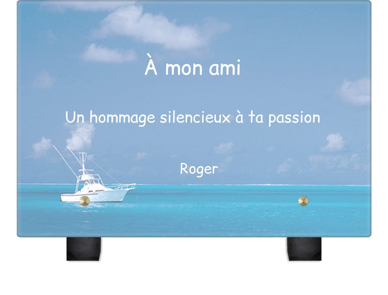 Plaque funéraire bateau-mer 1 plapuedacaes.com

