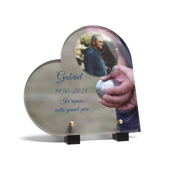 Plaque funéraire boule-de-petanque-forme-coeur 20 plapuedacaes.com
