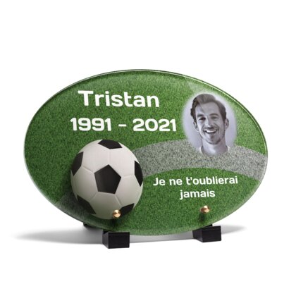 Plaque funéraire ballon-de-football-forme-ovale 15 plapuedacaes.com
