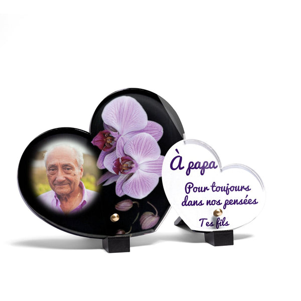 Plaque funéraire magnifiques-orchidees-forme-double-coeur 9 plapuedacaes.com
