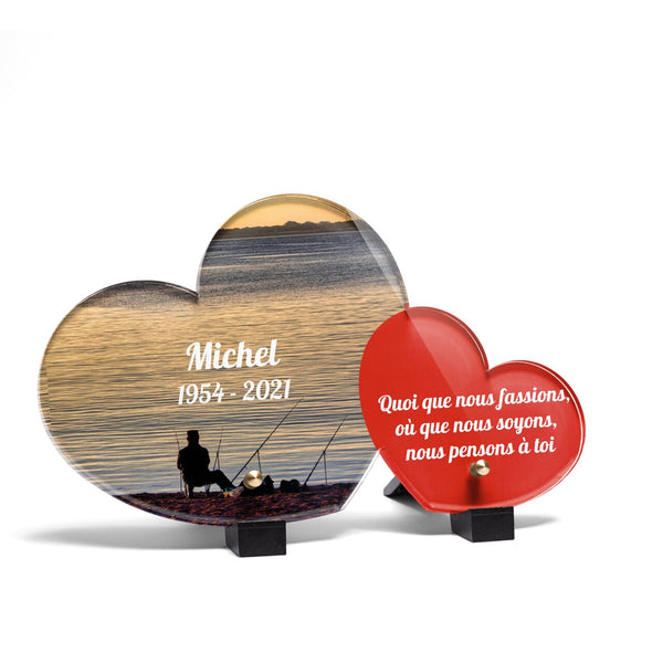 Plaque funéraire pecheur-au-bord-de-mer-forme-double-coeur 29 plapuedacaes.com
