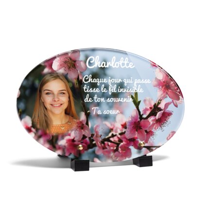 Plaque funéraire arbre-fleuri-forme-ovale 14 plapuedacaes.com
