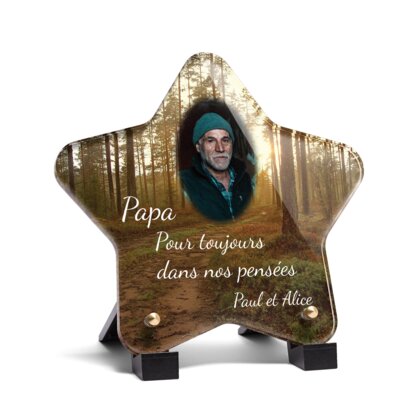 Plaque funéraire foret-forme-etoile 14 plapuedacaes.com

