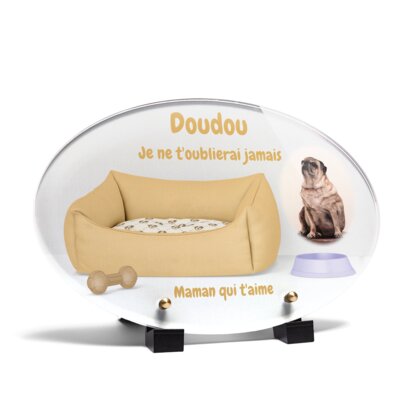 Plaque funéraire lit-pour-chiens-forme-ovale 19 plapuedacaes.com
