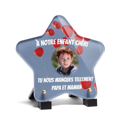 Plaque funéraire ballons-coeurs-forme-etoile 29 plapuedacaes.com
