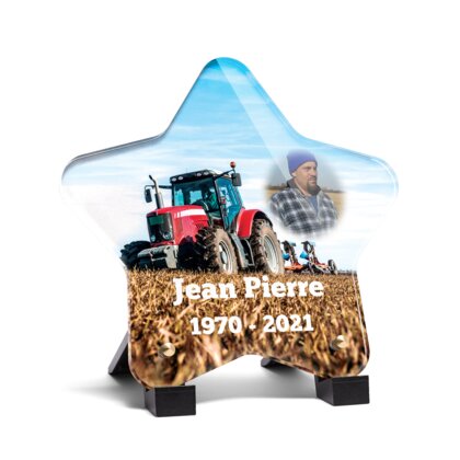 Plaque funéraire tracteur-au-champ-forme-etoile 16 plapuedacaes.com

