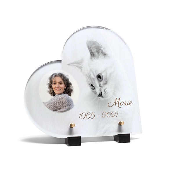 Plaque funéraire chat-blanc-forme-coeur 13 plapuedacaes.com
