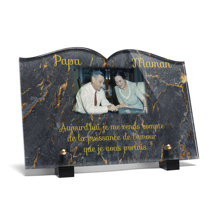 Plaque funéraire livre-marbre-noir-et-or-forme-livre 29 plapuedacaes.com
