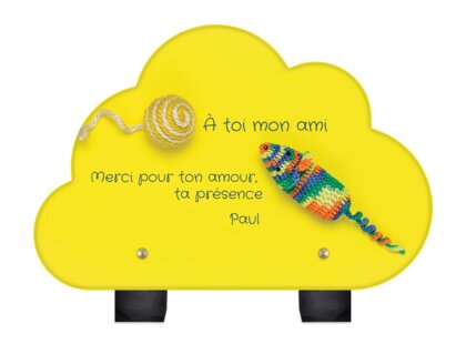 Plaque funéraire balle-et-souris-de-laine-forme-nuage 15 plapuedacaes.com
