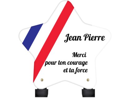 Plaque funéraire ancien-combatant-forme-etoile 20 plapuedacaes.com
