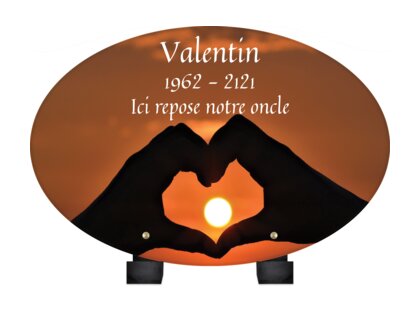 Plaque funéraire coucher-de-soleil-forme-ovale 29 plapuedacaes.com
