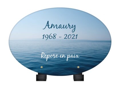 Plaque funéraire horizon-ocean-forme-ovale 16 plapuedacaes.com
