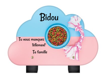 Plaque funéraire jouet-et-bol-pour-chiens-forme-nuage 26 plapuedacaes.com
