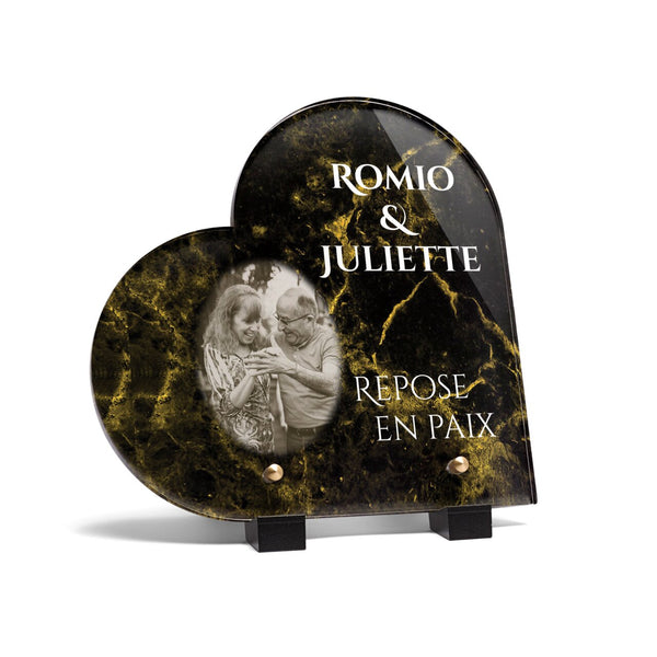 Plaque funéraire livre-marbre-noir-et-or-forme-coeur 17 plapuedacaes.com
