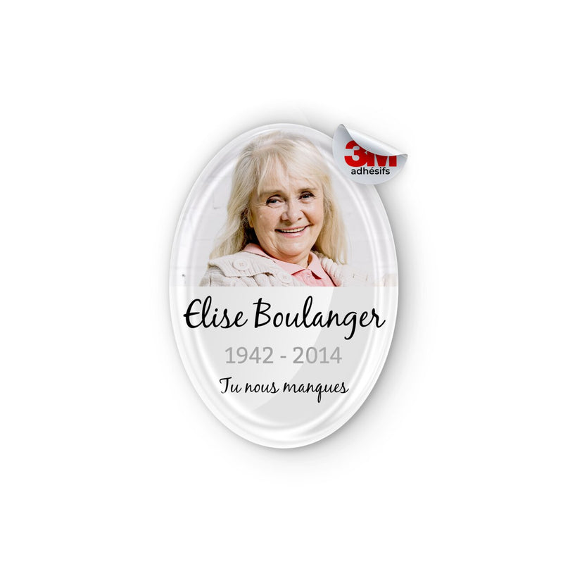 Plaque funéraire demi-blanc 28 plapuedacaes.com