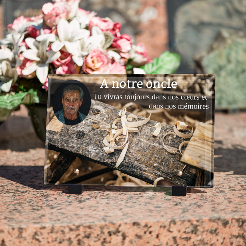 Plaque funéraire copeaux-de-bois 15 plapuedacaes.com
