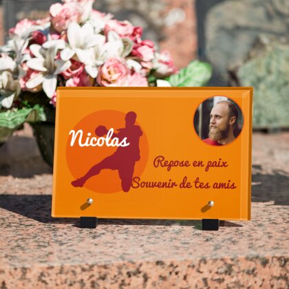 Plaque funéraire handballeur 7 plapuedacaes.com
