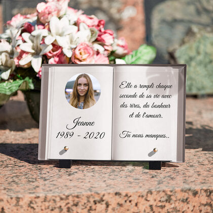 Plaque funéraire livre-vue-du-dessus 5 plapuedacaes.com
