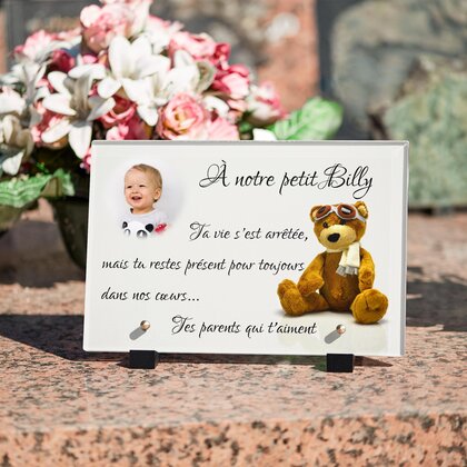 Plaque funéraire enfant-peluche 25 plapuedacaes.com
