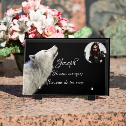 Plaque funéraire plaque-funeraire-loup 9 plapuedacaes.com
