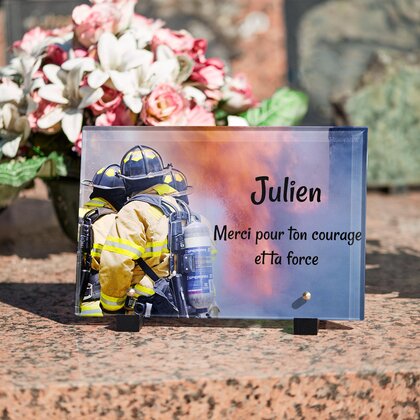 Plaque funéraire pompiers-flammes 3 plapuedacaes.com
