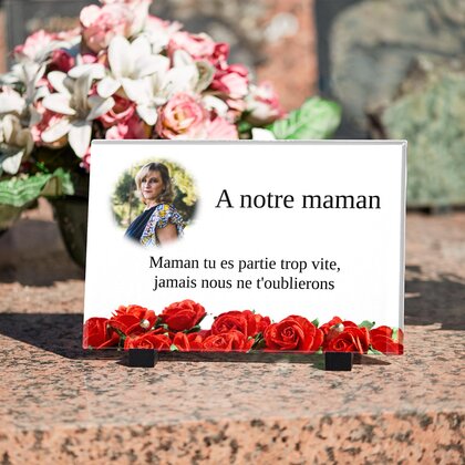 Plaque funéraire roses 18 plapuedacaes.com

