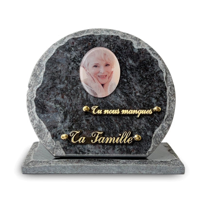 Plaque funéraire cercle-sur-socle 10 plapuedacaes.com
