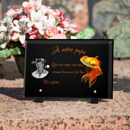 Plaque funéraire poisson-dore 12 plapuedacaes.com
