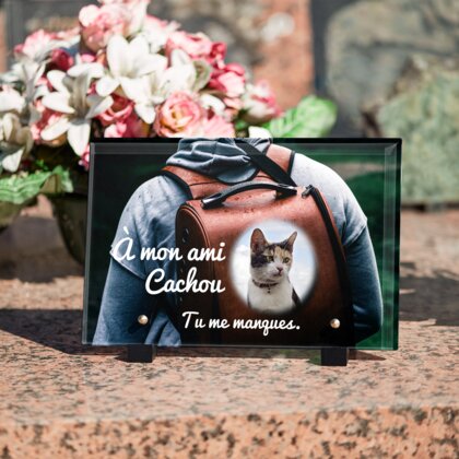 Plaque funéraire sac-a-dos-pour-chat 7 plapuedacaes.com
