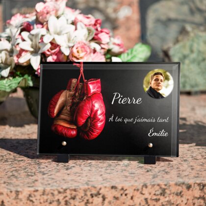 Plaque funéraire gants-de-boxe 26 plapuedacaes.com
