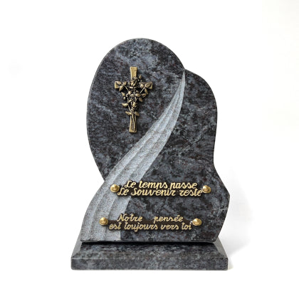 Plaque funéraire vague-eleguante-sur-socle 10 plapuedacaes.com
