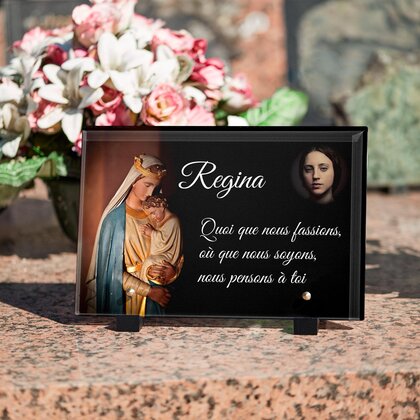 Plaque funéraire vierge-marie 8 plapuedacaes.com
