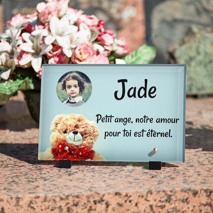 Plaque funéraire enfant-nounours 30 plapuedacaes.com
