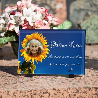 Plaque funéraire tournesol-au-soleil 30 plapuedacaes.com
