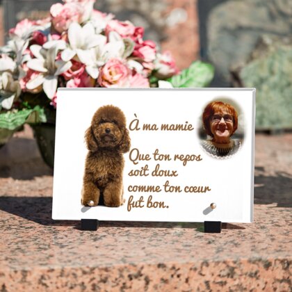 Plaque funéraire plaque-funeraire-caniche 10 plapuedacaes.com

